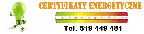 Certyfikat Energetyczny Tanio